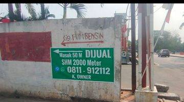 Gambar 5 Lahan Pabrik/Gudang  Shm 2000 Meter Jl Pompa Bensin No 7 . Raya Daan Mogot  Km 23