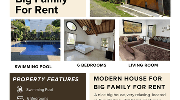 Gambar 1 Modern Exclusive House For Big Family For Rent