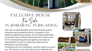 Gambar 1 Exclusive House For Sale 