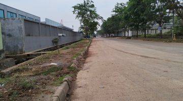 Gambar 5 Tanah Industrial Milenium Eastate di jual .akses 40 feet. Jlan cor beton .hotmix .kemanan 24 jam