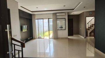 ruang keluarga rumah bsd cluster favorit strategis