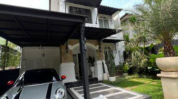 tampak depan rumah baru renovasi cluster favorit