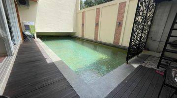 kolam renang rumah bintaro taman senayan strategis