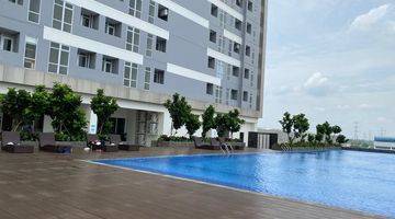 Gambar 1 Apartemen Vasanta Tower Aoki Full Furnished View Pool Cikarang Jawa Barat