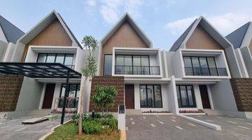 Gambar 1 Rumah Baru Summarecon Bogor Mahogany Residence Hadap Lapangan Basket