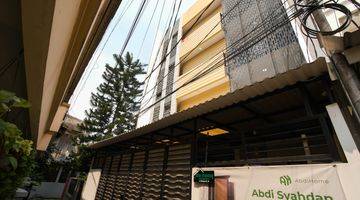 tampak depan kost palmerah binus abdi syahdan