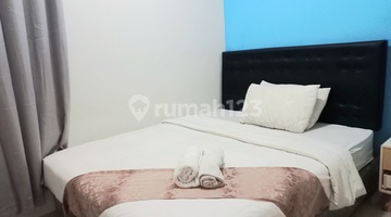 kamar tidur kost serang double jendela furnished