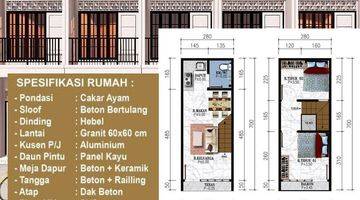 Gambar 3 Hunian 2 Lantai Harga 300 Jutaan Dalam Cluster Di Kramatjati - Jakarta Timur Dekat Gerbang Tol Taman Mini