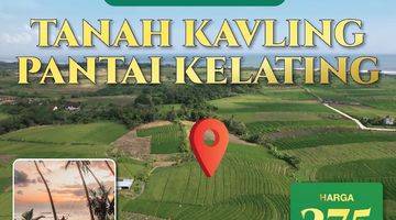 Gambar 3 Tanah Kavling Indah di Pantai Pasut Tabanan View Sawah Dan Lokasi Strategis, Boleh Ambil 240m2