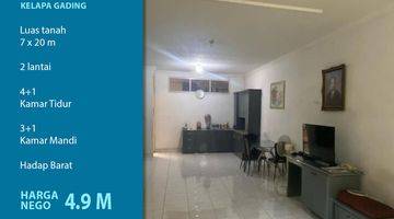 Gambar 1 Dijual Cepat Rumah 2LT 4BR Gading Kirana Timur Kelapa Gading