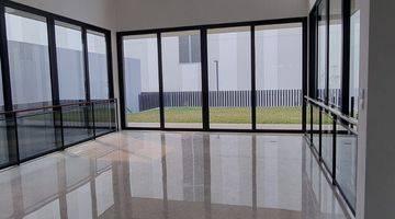 ruang keluarga rumah navapark lyndon bsd city,
