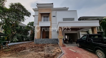 tampak depan delatinos bsd brand new house