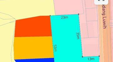 Gambar 5 Tanah:2800 M2( 28 Are ) Super Langka Siap Bangun Di Jalan Utama Padang Luwih  Dalung Badung Bali  