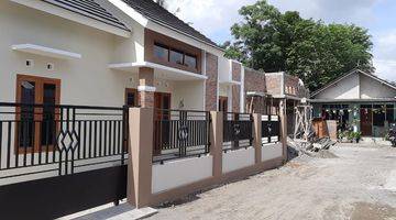 tampak depan rumah harga 700jt di yogya