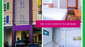 Gambar 2 JUAL Hotel Baru masih beroperasi, Lift,Tengah Kota Semarang,2 min ke Pintu Tol Gayamsari,5 lt,24 Kmr