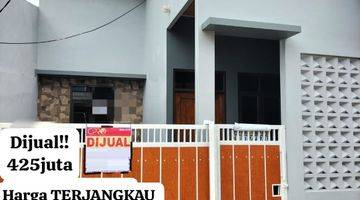 Gambar 1 Rumah Abu Abu Bangunan Baru di Sektor V Pondok Ungu 4747 Rc