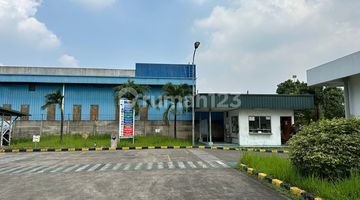 tampak depan pabrik bagus siap huni dijababeka