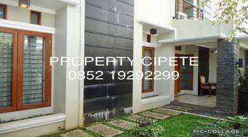 Gambar 1 Rumah Asri Minimalis Disewa Di Cipete, Furnished