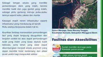 Gambar 4 Jarang Ada Tanah di Lokasi Pengembangan Wisata Labuan Bajo Desa Macang Tanggar