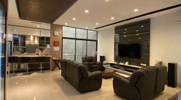 ruang tamu rumah permata buana minimalis modern
