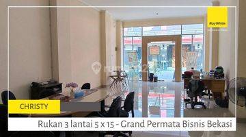 Gambar 1 Rukan 3 Lantai 5x15 Grand Permata Bisnis Pusat Kota Bekasi