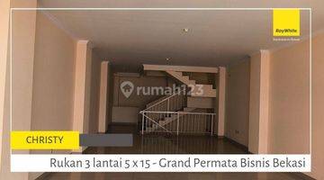 Gambar 3 Rukan 3 Lantai 5x15 Grand Permata Bisnis Pusat Kota Bekasi