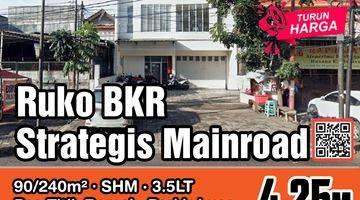 Gambar 1 Ruko Strategis Bkr Bandung Kota, Ready Penyewa, Cocok U Invest, Nego