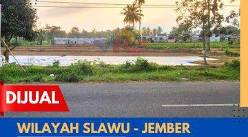 Gambar 1 ••• DIJUAL LAHAN PINGGIR JALAN DI SLAWU PATRANG JEMBER