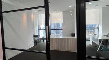 Gambar 3 284 Sqm District 8 Treasury Tower Partition Furnished As Is Jarang Ada