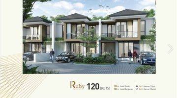 Gambar 5 Rumah Pondok Candra Sidoarjo RUBY 2Lt 8x15 Baru Dkt Rungkut Wiguna Surabaya TOL Juanda