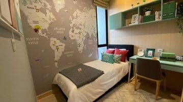 kamar tidur rumah unfurnish siap huni magenta