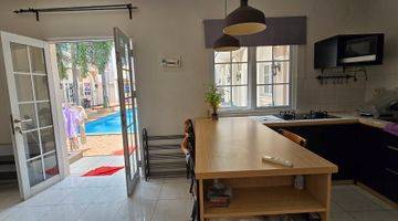 Gambar 4 Disewa Alesha Hadap Pool 4KT, Full Furnished Rapi, Bsd Vanya Park