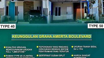 Gambar 1 Promo Rumah Murah Kebomas Kedanyang Gresik Graha Amerta Boulevard