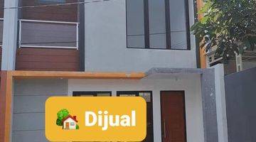 Gambar 1 Rumah 2 Lantai Baru Modern Minimalis Di Grand Royal Wage Sidoarjo