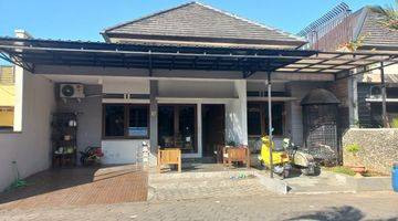 tampak depan rumah cluster siap huni di
