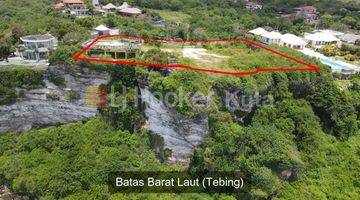 tampak depan beautiful beach front land at