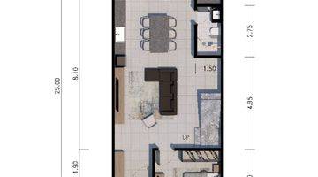 Gambar 3 Rumah 2 Lantai Modern Bagus, Baru Gress 100 