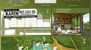 Gambar 2 Rumah Hook Taman Cluster Adora Luxe Bsd City Limited, 