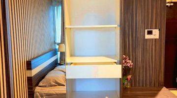 kamar tidur apartement gading serpong skyline furnished