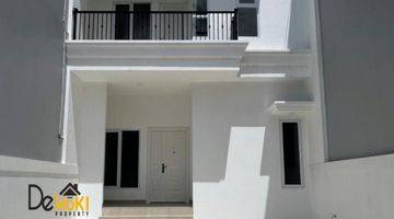 tampak depan rumah baru siap huni non