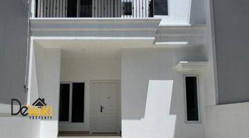 tampak depan rumah baru siap huni non