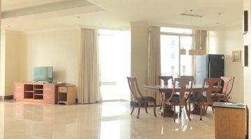 ruang makan modern fully furnished unit with