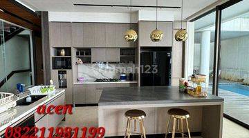 Gambar 1 RUMAH GARDEN HOUSE MODERN LIFT DAN POOL PIK 450 M2