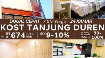 Gambar 1 Rumah Kost Tanjung Duren Roi 9 Sampai 10 Persen Per Tahun Full Terisi