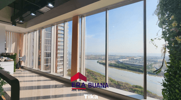 Gambar 1 Office Gold Coast Pik luas 164m2 full furnished sea view hrg 6M