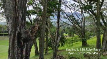 Gambar 1 Kavling Tanah View Golf Dan Gunung Lokasi Spektakuler di Rancamaya Golf Estate Bogor 