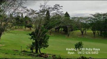 Gambar 3 Kavling Tanah View Golf Dan Gunung Lokasi Spektakuler di Rancamaya Golf Estate Bogor 