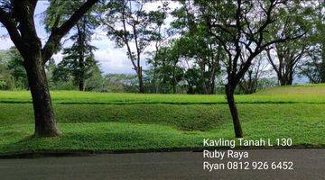 Gambar 4 Kavling Tanah View Golf Dan Gunung Lokasi Spektakuler di Rancamaya Golf Estate Bogor 