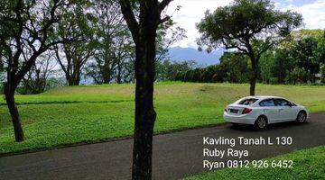 Gambar 5 Kavling Tanah View Golf Dan Gunung Lokasi Spektakuler di Rancamaya Golf Estate Bogor 