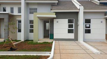 tampak depan rumah baru 1 lantai type